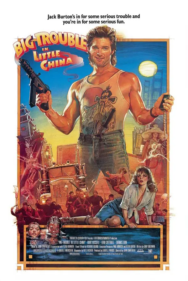 Big Trouble in Little China inspiration poster